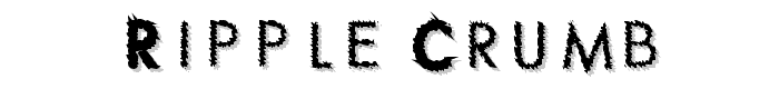 Ripple Crumb font
